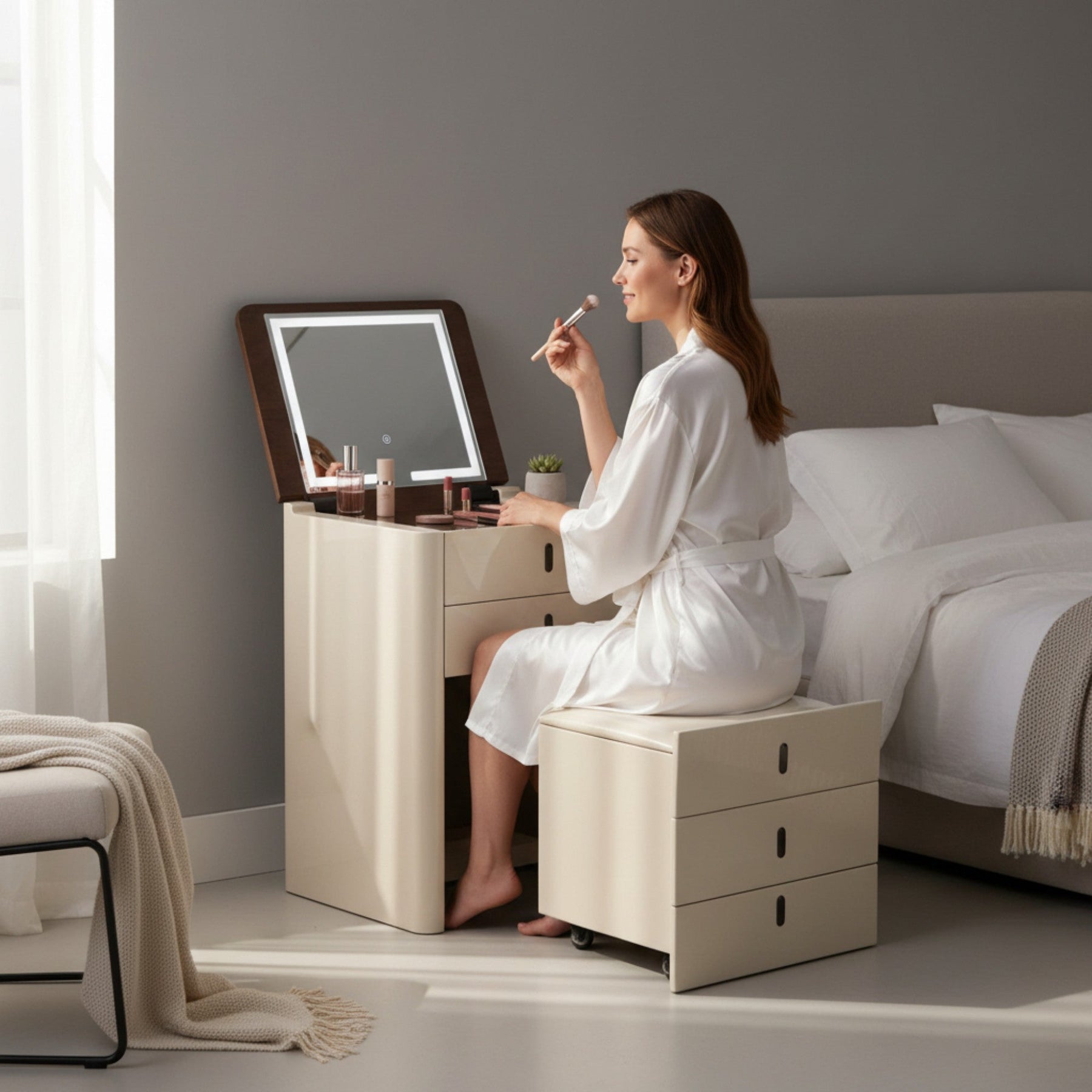 Penteadeira com Banqueta Magazine BR