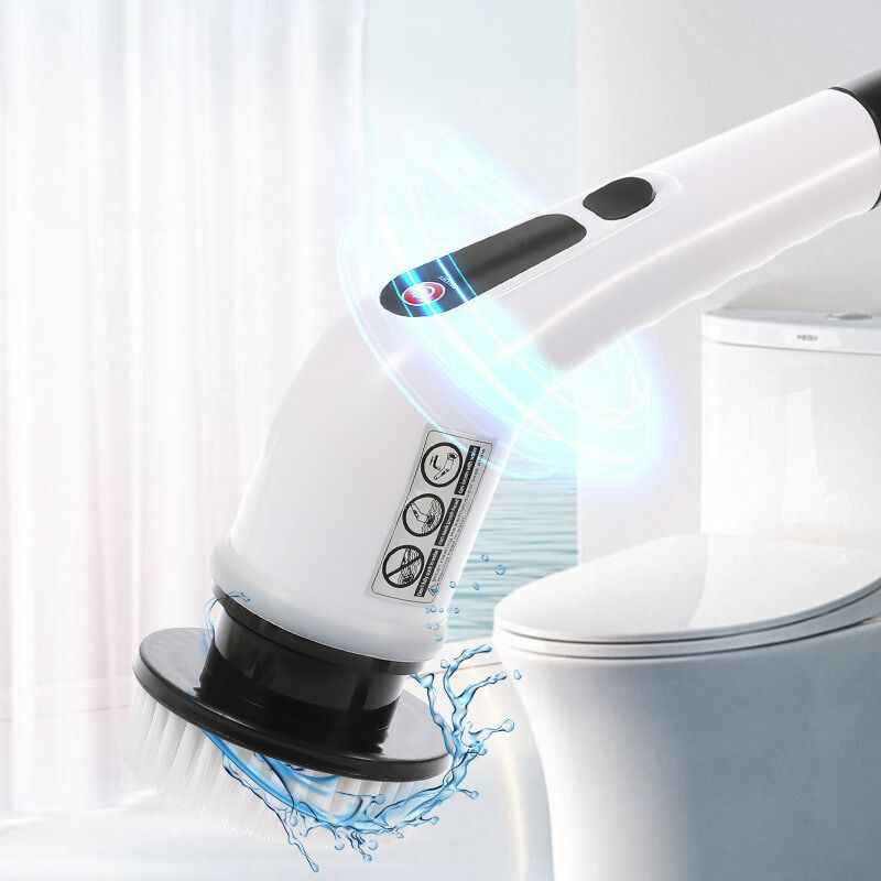 Escovão Elétrico para Limpeza Multiuso 7 em 1 - eFlix