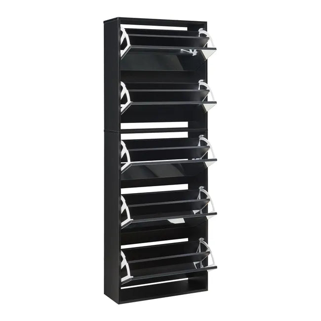 Sapateira Espelhada 5 Portas Magazine Br