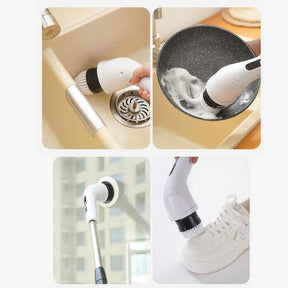 Escovão Elétrico para Limpeza Multiuso 7 em 1 - eFlix