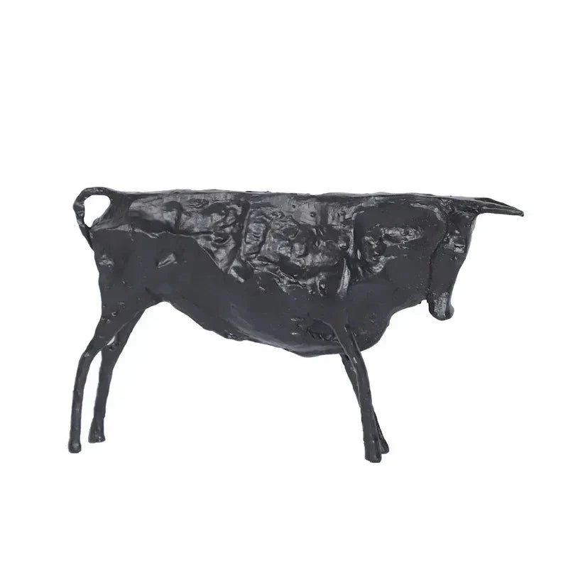 Escultura Abstrata de Touro - eFlix