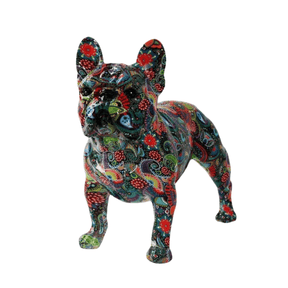Escultura em Resina Bulldog Francês - eFlix