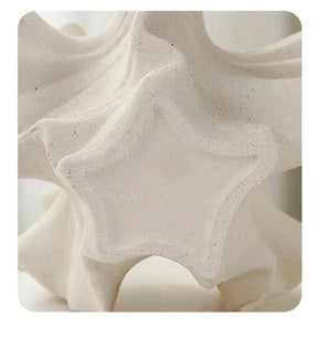 Escultura em Resina Vaso Decorativo para Flores - eFlix